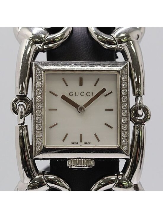 Gucci Signoria 116.3 Quartz White Shell Dial Watch
